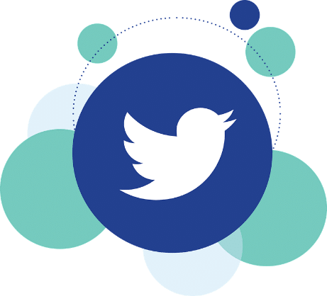 sociale media Twitter-logo
