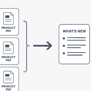 3 separate product PDFs