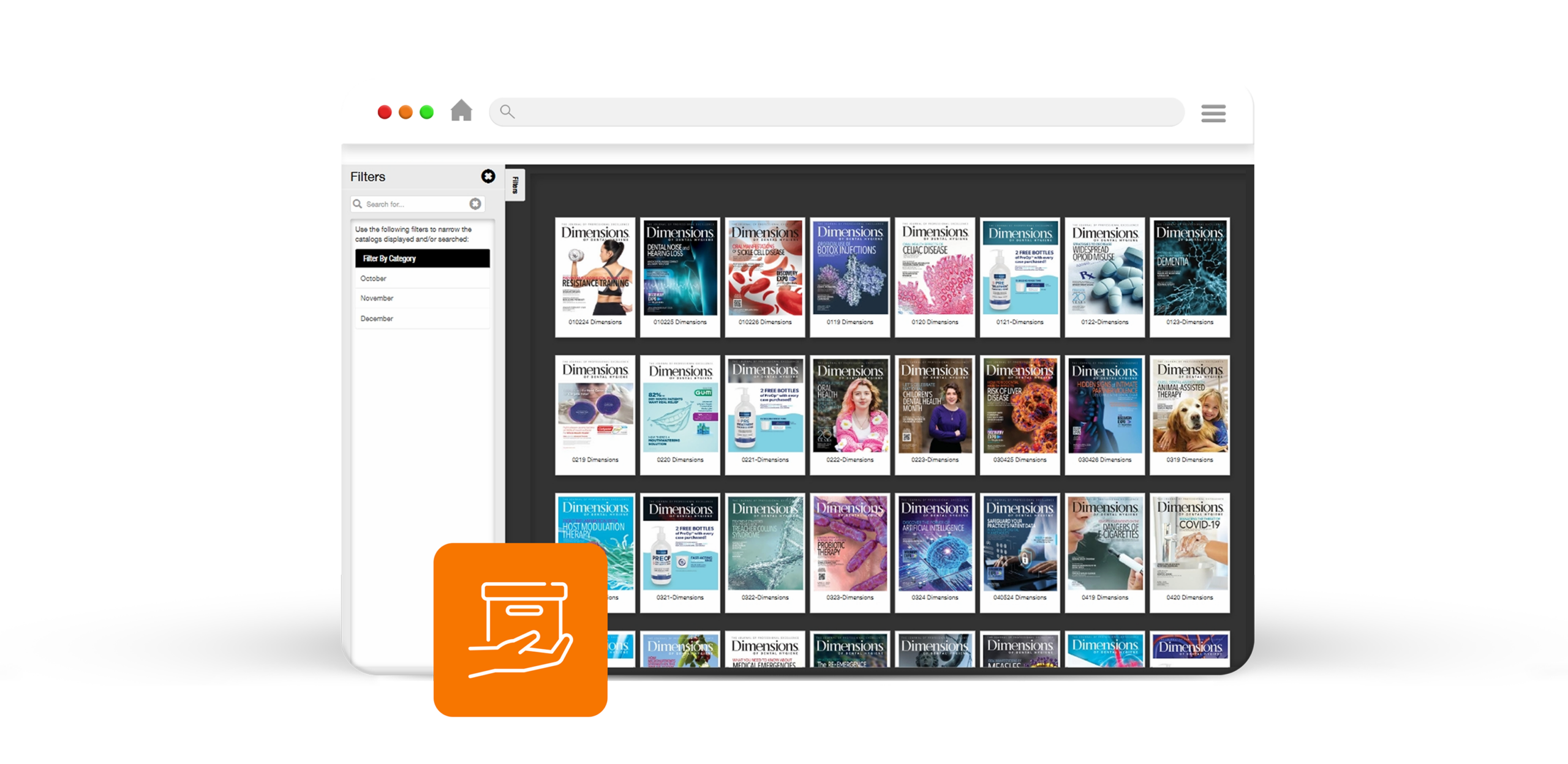 Virtual Library Rack: Content Library Software | DCatalog