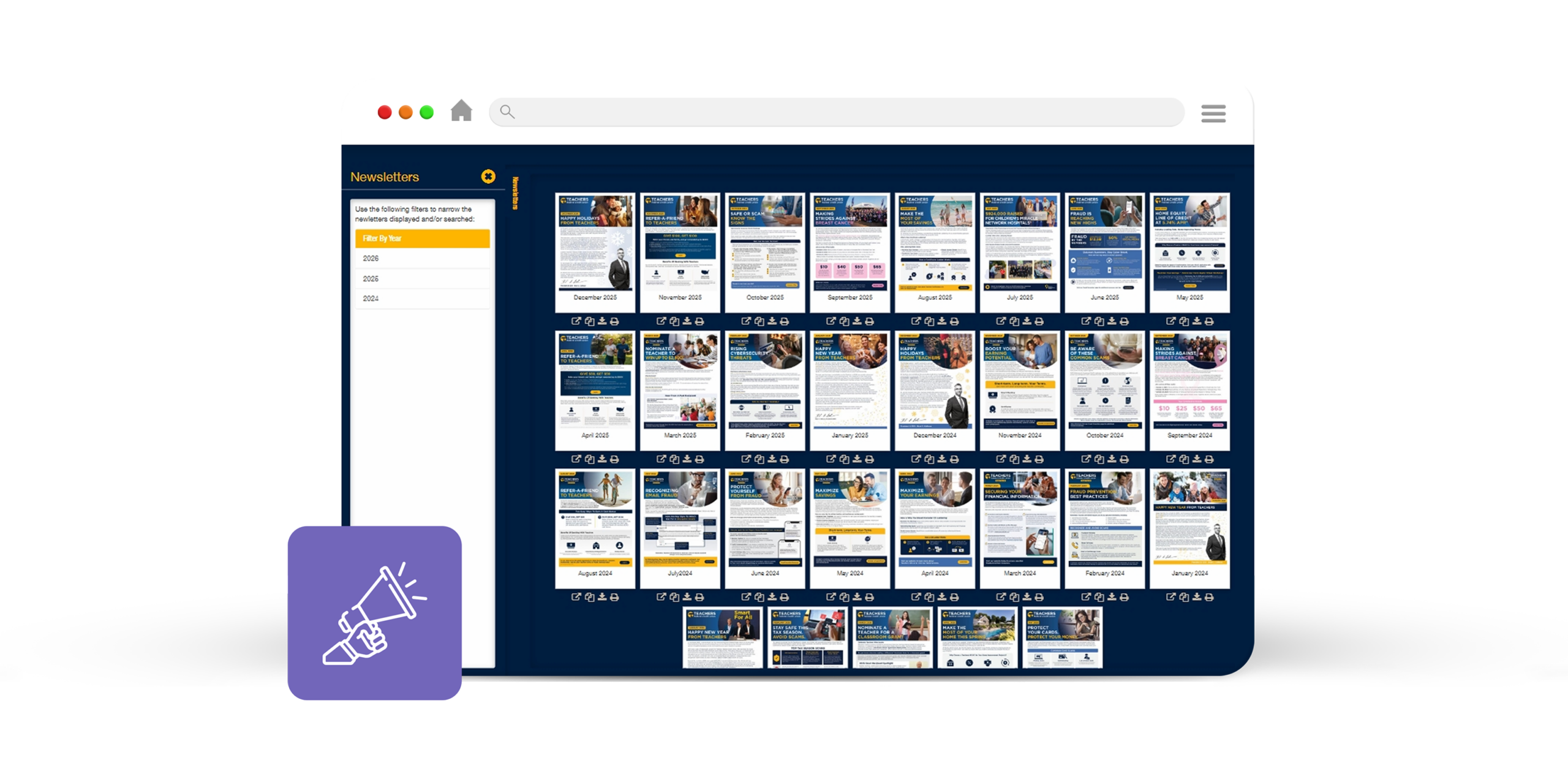 Virtual Library Rack: Content Library Software | DCatalog