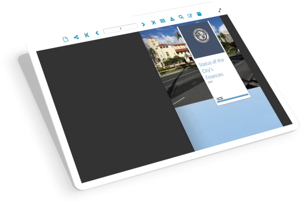 Convertir documentos gubernamentales de PDF en Flipbooks digitales