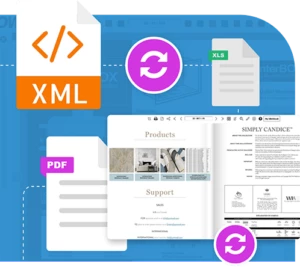 xml a catalogo pdf convertire icona